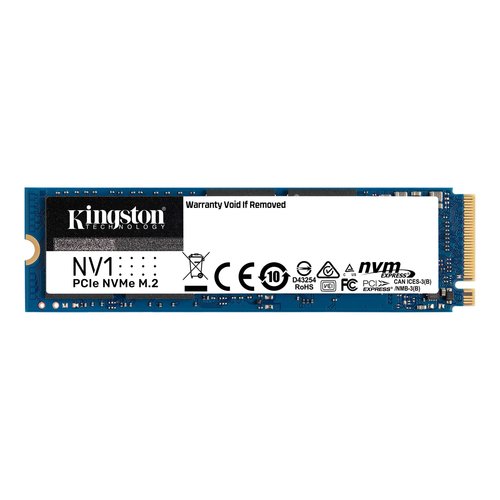 Твердотельный накопитель SSD M.2 2280 1Tb Kingston NV1 [SNVS/1000G] QLC 3D NAND (R2100/W1700MB/s) CN