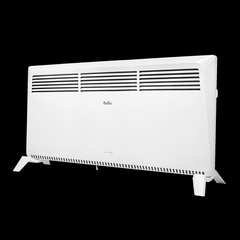 Конвектор Ballu Solo Turbo BEC/SMT-2500 белый, 2500 Вт, 30 м2, термостат