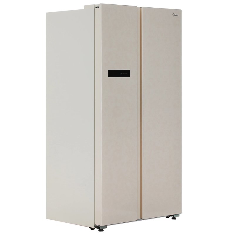 Холодильник (Side-by-Side) Midea MDRS791MIE33 бежевый