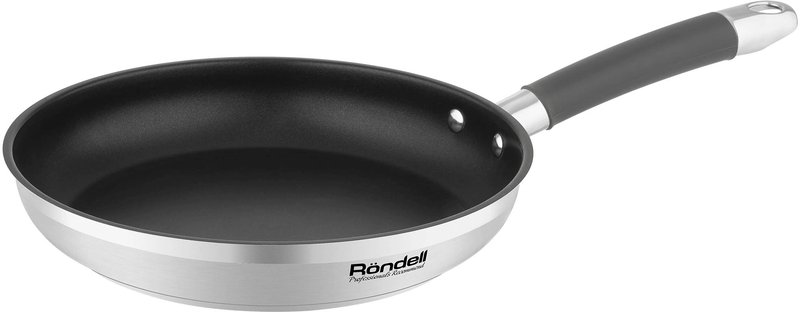 Сковорода Rondell Prime RDS-1676, 24 см, без крышки, стальной