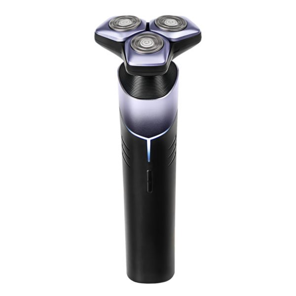 Бритва Centek CT-2149 (черн) 5 насадок, магнит 3D, сухое/влажное бритьё, USB-С, Li-ion 600мAч, IPX7