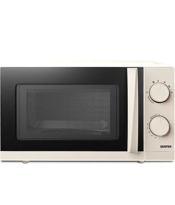СВЧ Centek CT-1571 (Бежевый) 700W <20л> открывание дверцы ручкой, премиальная упаковка,таймер 30 мин