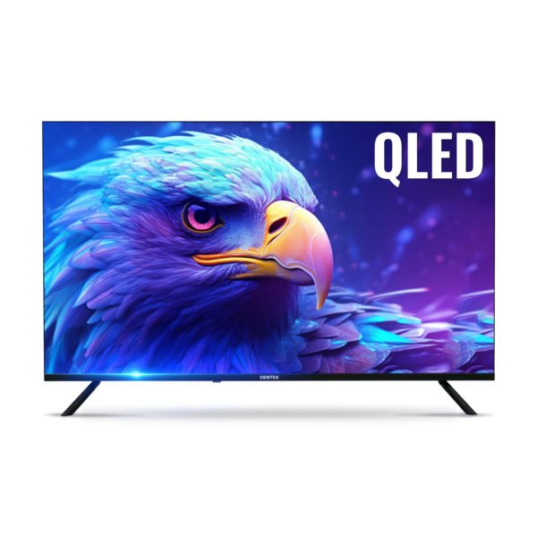 55_QLED телевизор Centek CT-TV0010-55 QLED SMART, Wi-Fi, Bluetooth DVB-T/C/T2/С/S/S2, HDMIx3, USBx2