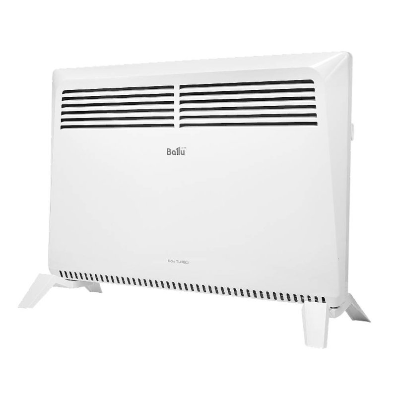 Конвектор Ballu Solo Turbo BEC/SMT-2000 белый, 2000 Вт, 25 м2, термостат