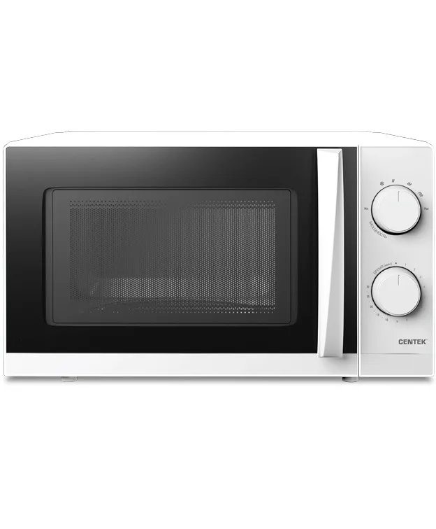 СВЧ Centek CT-1571 (Белый) 700W <20л> открывание дверцы ручкой, премиальная упаковка, таймер 30 мин