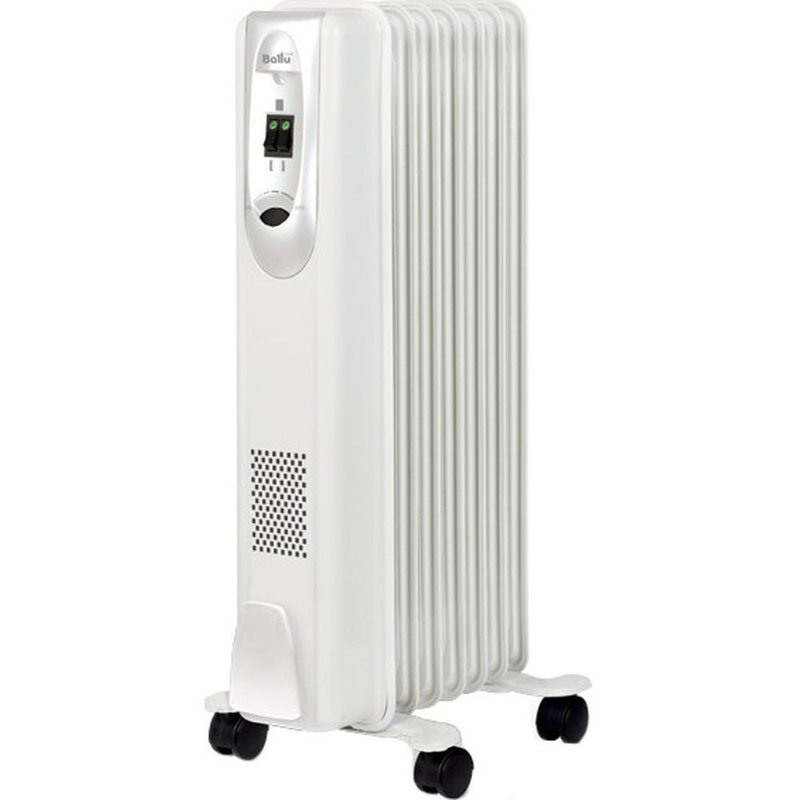 Обогреватель масляный Ballu Comfort BOH/CM-11WDN (11 секций) белый, 2200 Вт, 27 м2, термостат