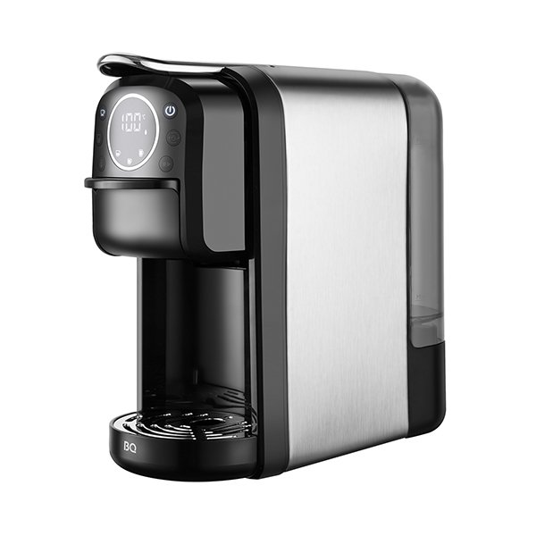 Кофеварка 4 в 1 BQ CM3004 Стальной-Черный