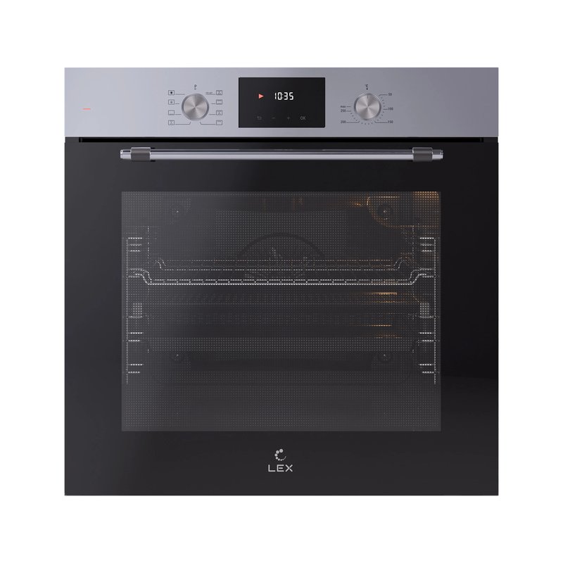 Духовой шкаф Lex EDP 680 IX MAX нержавеющая сталь TRFE100014