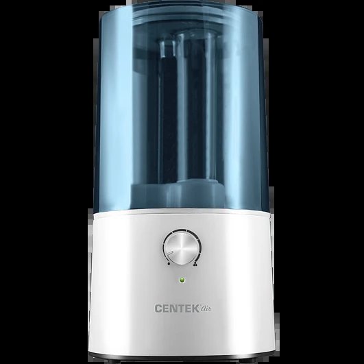 Ультразвуковой увлажнитель воздуха Centek СТ-5101 BLUE   <300мл/ч> 8.5ч работы, 2,5л, 30м2