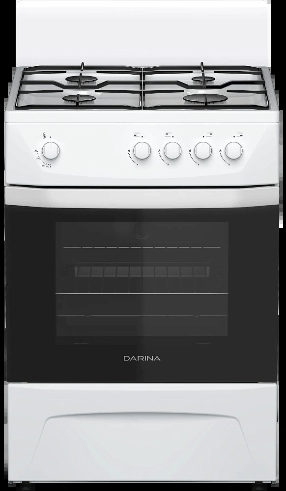 Газовая напольная плита Darina C 1001 W белый