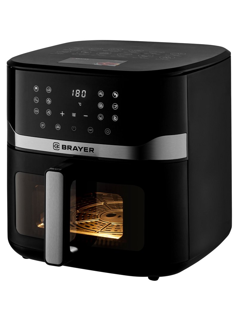 Аэрогриль Brayer BR2040 черный 10л