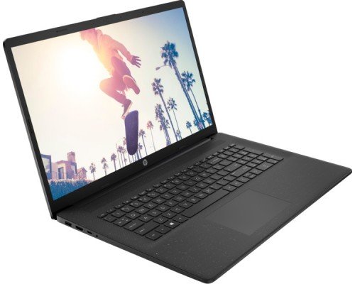 17.3" Ноутбук HP Laptop 17-cp0055ur (HD+/TN) Athlon 3150U/8192/SSD 256/AMD Radeon Vega/DOS/Black