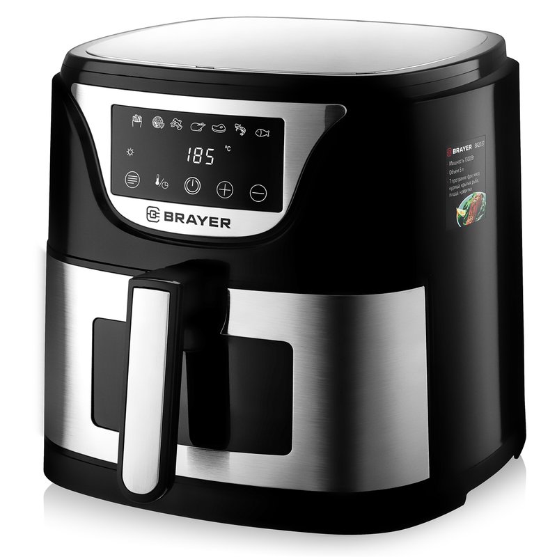 Аэрогриль Brayer BR2037 черный 5л