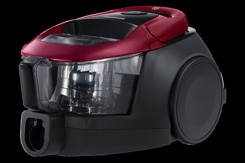 Пылесос Samsung VC18M31A0HP бордовый/черный, 380/1800 Вт