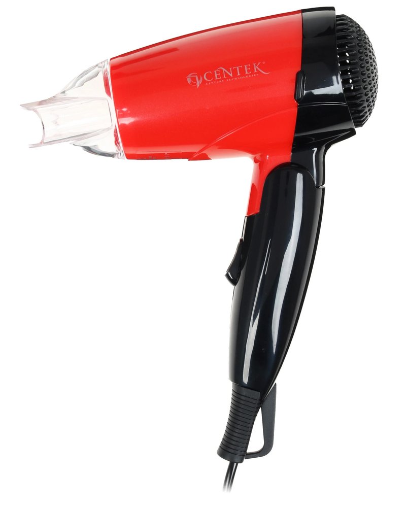 Фен CT-2230 Red/Black Centek