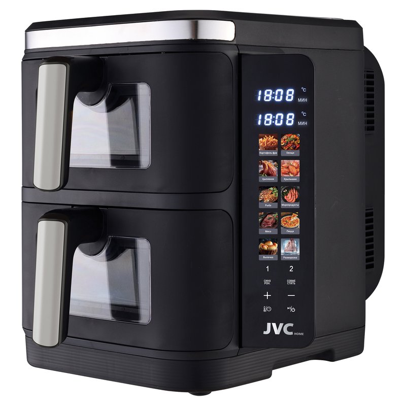 Аэрогриль JVC JK-MB105 черный 12л