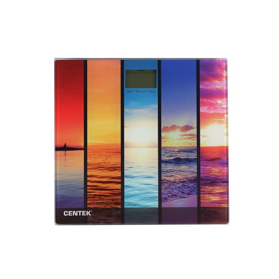 Напольные весы CENTEK CT-2421 "Закат"