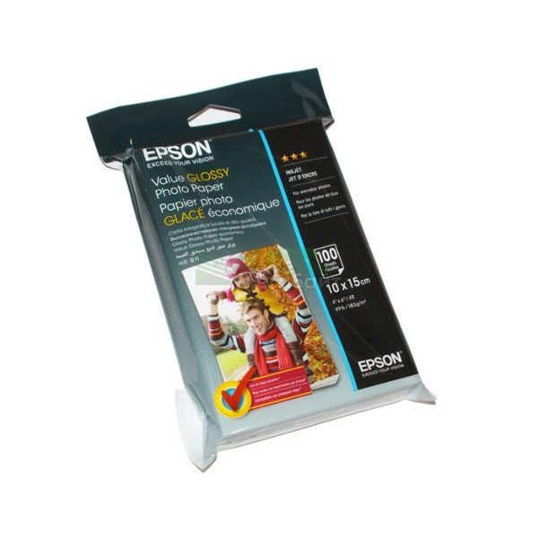Фотобумага глянцевая Value Glossy Photo Paper 50л./10x15см 183гр EPSON C13S400038