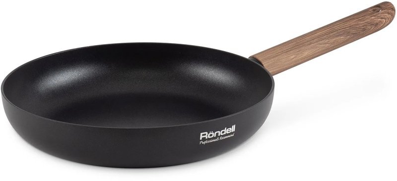 Сковорода Rondell Kitchen RDA-1984 круглая 28см, покрытие: Xylan Plus ручка несъемная черный